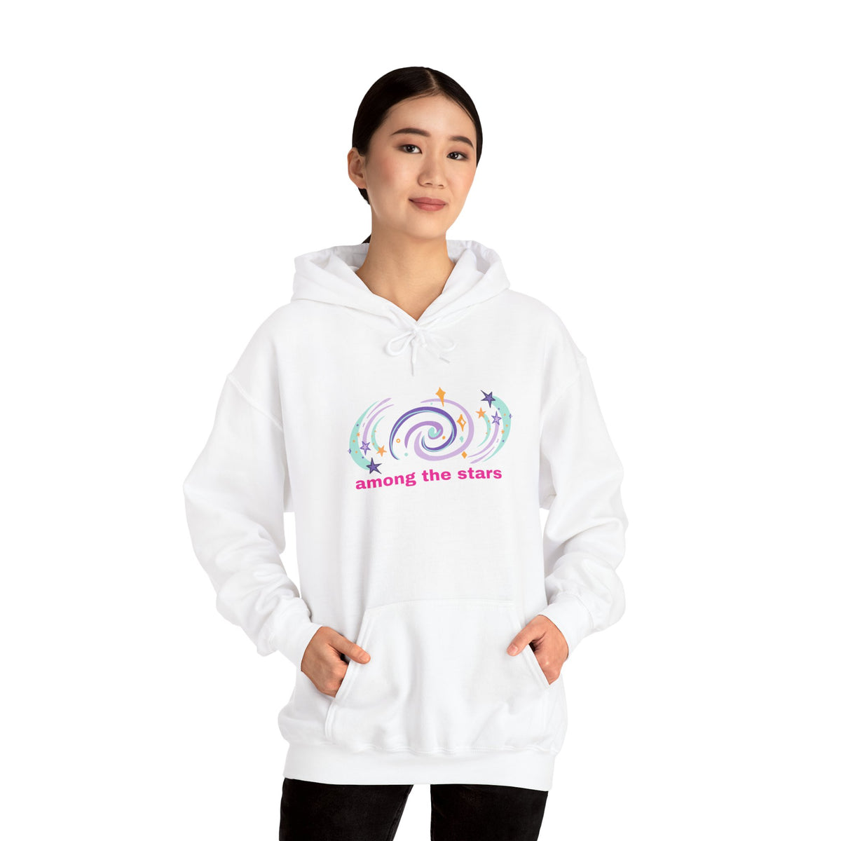 among the stars Exclusive Hooded Sweatshirt