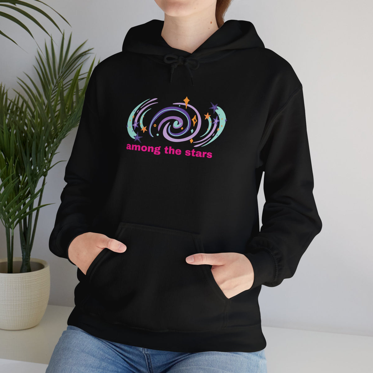 among the stars Exclusive Hooded Sweatshirt