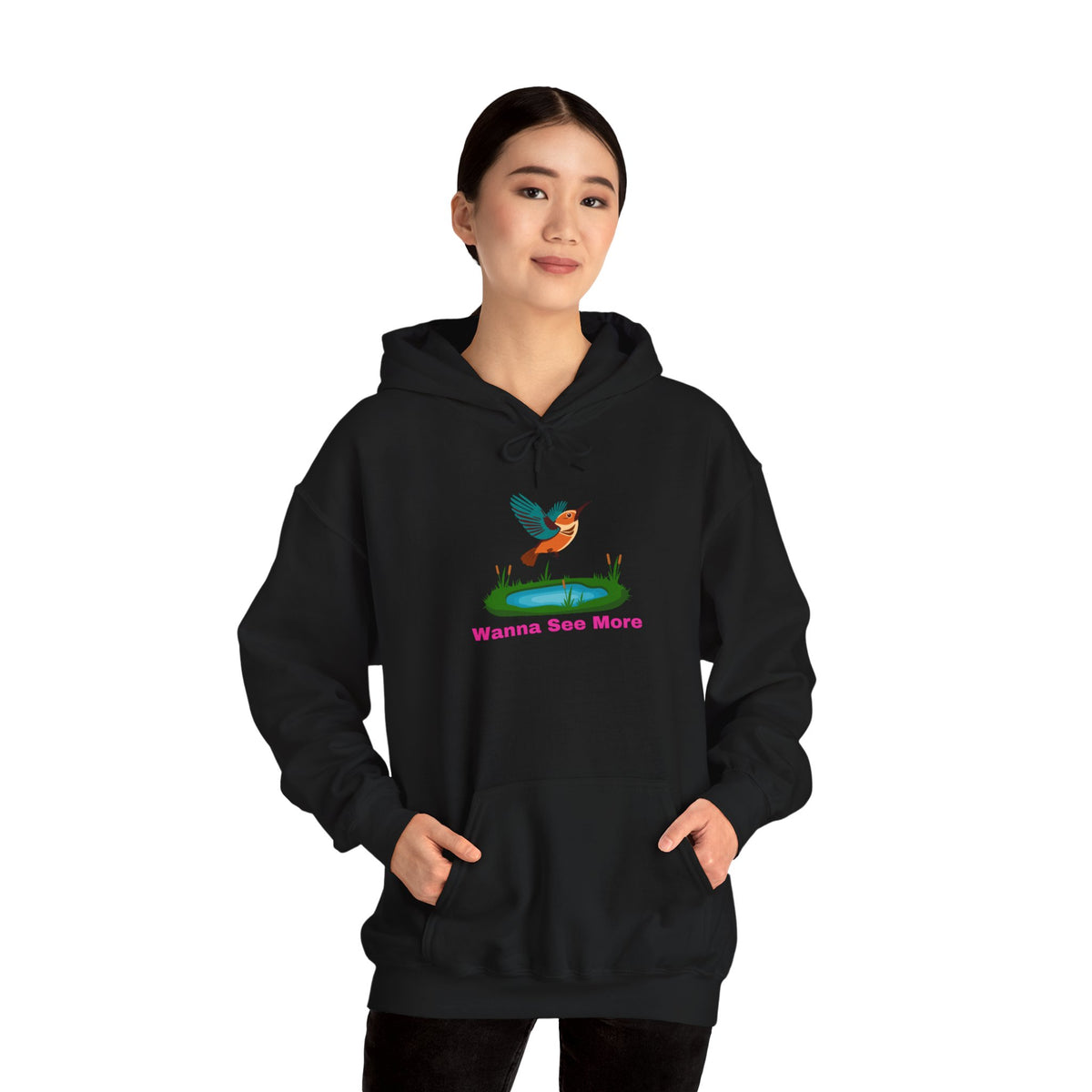 Wanna See More Exclusive Hooded Sweatshirt