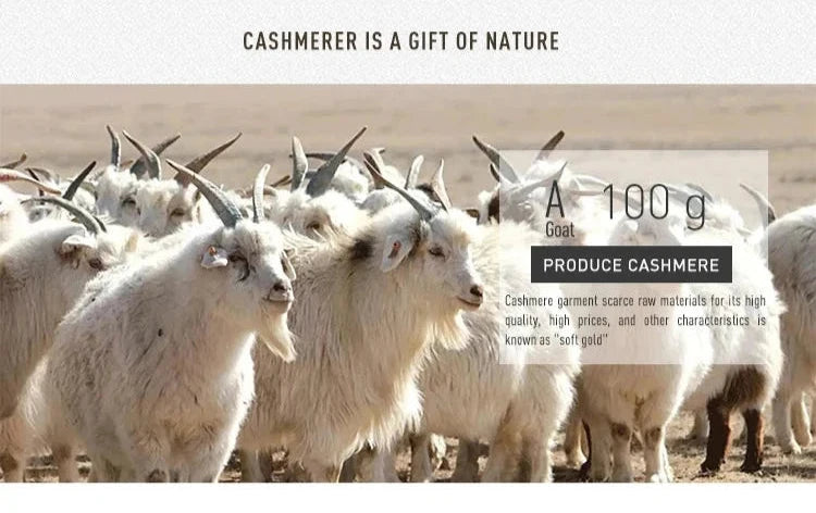 Cashmere and Wool Blend Warm Slouchy Beanie Hat