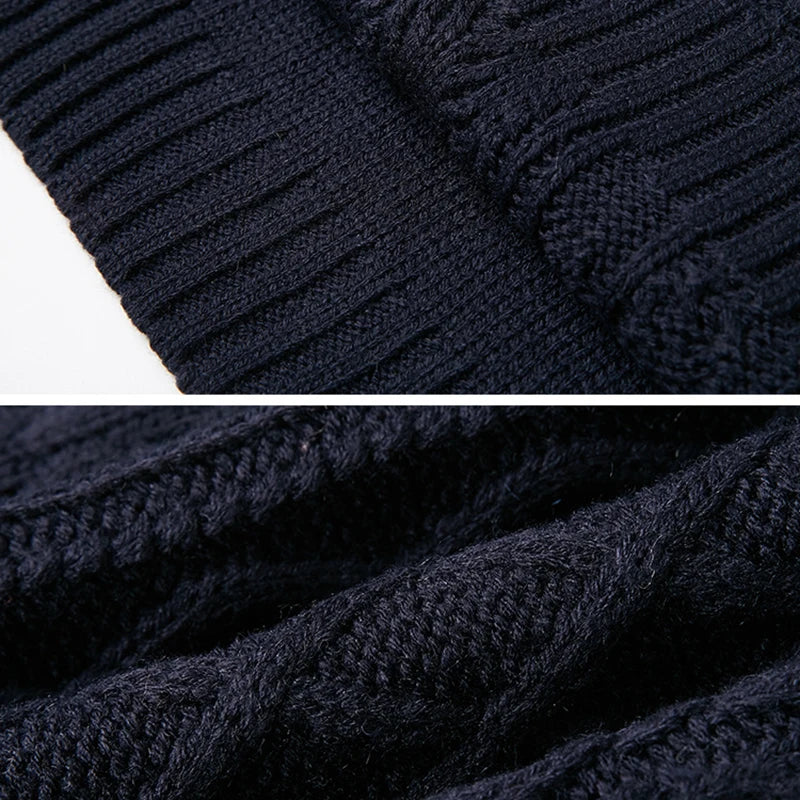 Plus Size Stylish Warm Women's Midi Sweater