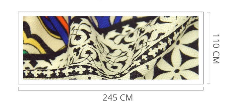 100% Fine Merino Wool Elegant Attractive Soft Warm Women Shawl/Scarf