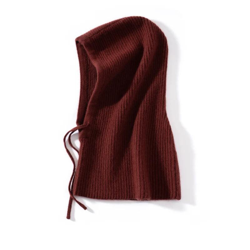 Premium 65%Wool, 35% Cashmere Unisex Winter Neck Warm Balaclava