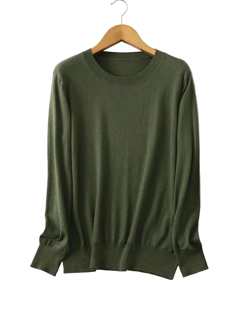 Pure Silk-Cashmere blend Soft Sweater