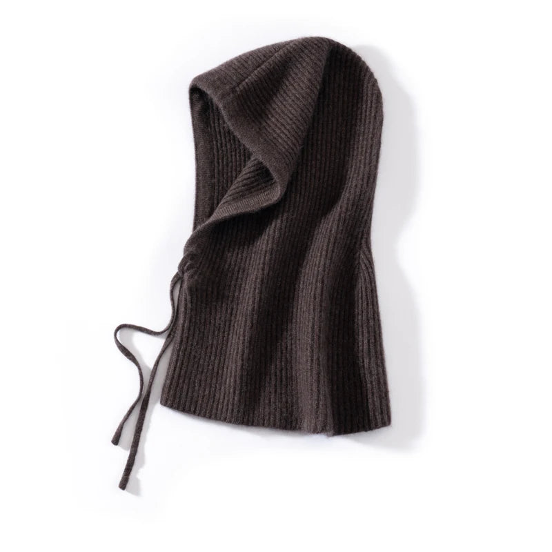 Premium 65%Wool, 35% Cashmere Unisex Winter Neck Warm Balaclava