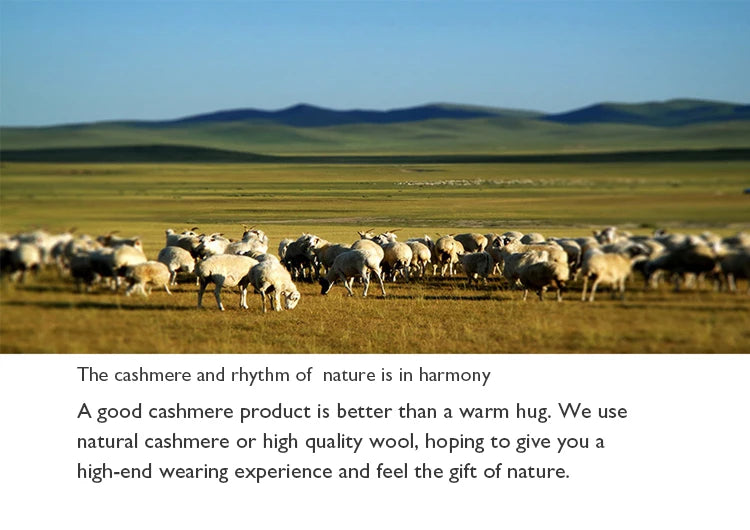 100% Premium Goat Cashmere Handmade Fingerless Gloves