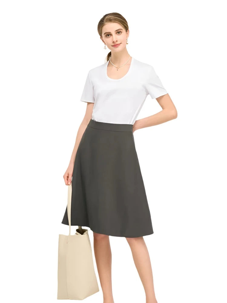 Silk-Cotton-Modal Blend Premium Women's T-Shirt