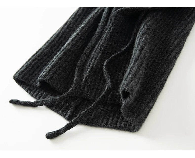 Premium 65%Wool, 35% Cashmere Unisex Winter Neck Warm Balaclava