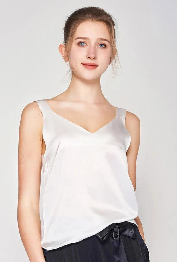 100% Premium 19MM Mulberry Silk Summer Camis