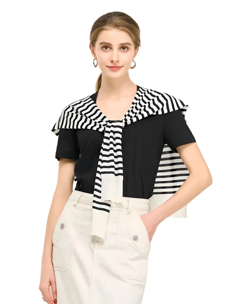 Silk-Cotton-Modal Blend Premium Women's T-Shirt