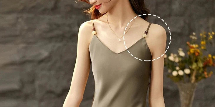 Elegant V Neck Side Slit Sexy Party Dress
