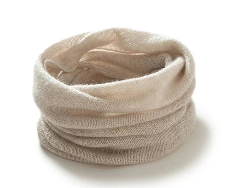 100% Cashmere Soft Stylish Tube Scarf