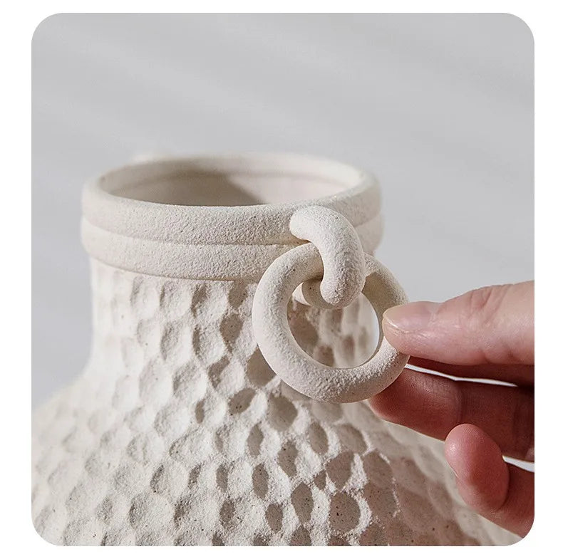 Nordic Handmade Decorative Ceramics Vases
