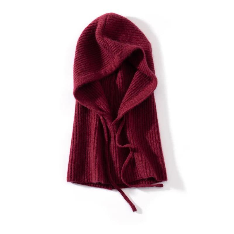 Premium 65%Wool, 35% Cashmere Unisex Winter Neck Warm Balaclava