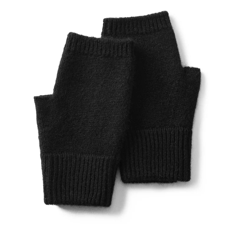 100% Premium Goat Cashmere Handmade Fingerless Gloves