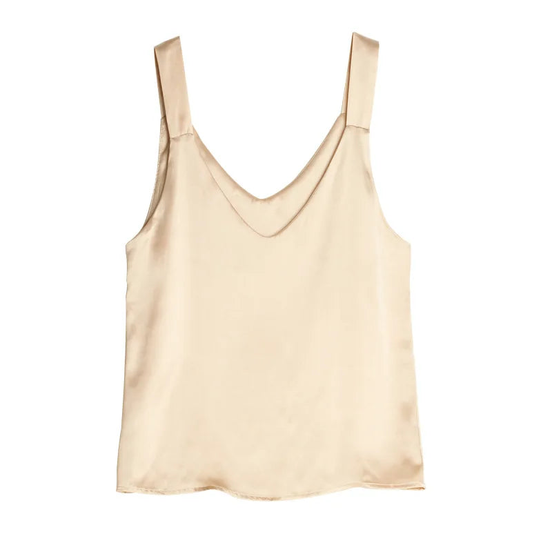 100% Premium 19MM Mulberry Silk Summer Camis