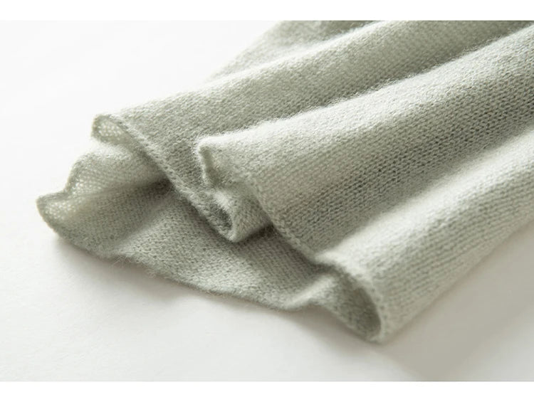 100% Cashmere Soft Stylish Tube Scarf