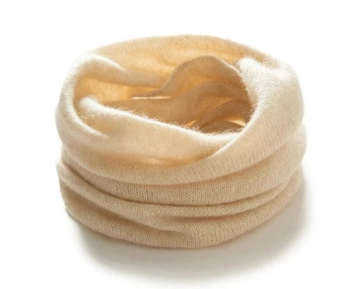 100% Cashmere Soft Stylish Tube Scarf