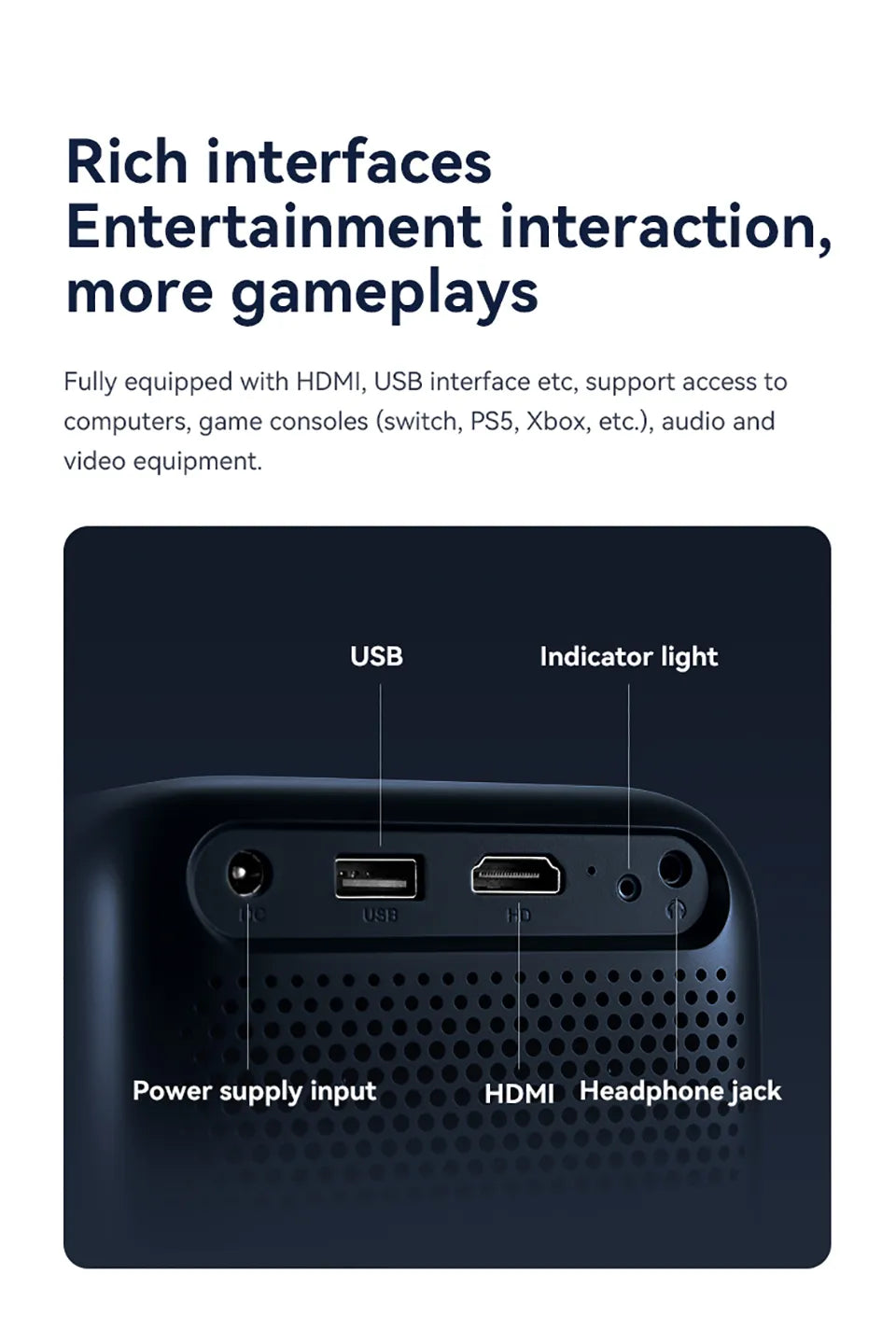 Premium AI Integrated 1080p Full Hd Android 9.0 Mini Wifi Portable Home Smart Projector Theater