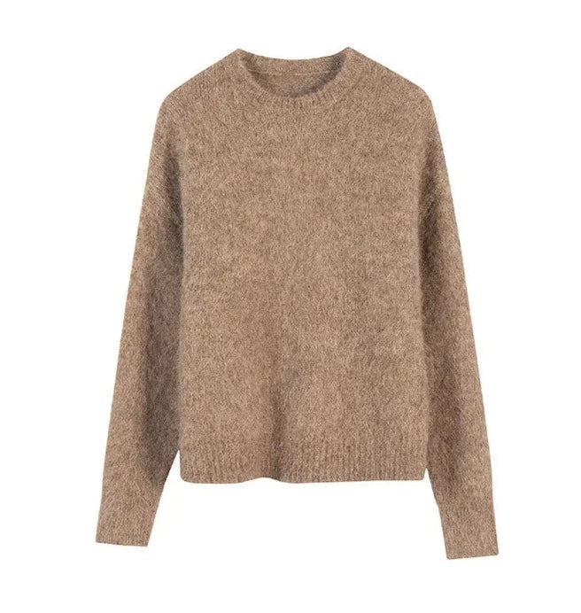 Super Warm Oversize Alpaca Wool Women's Sweater