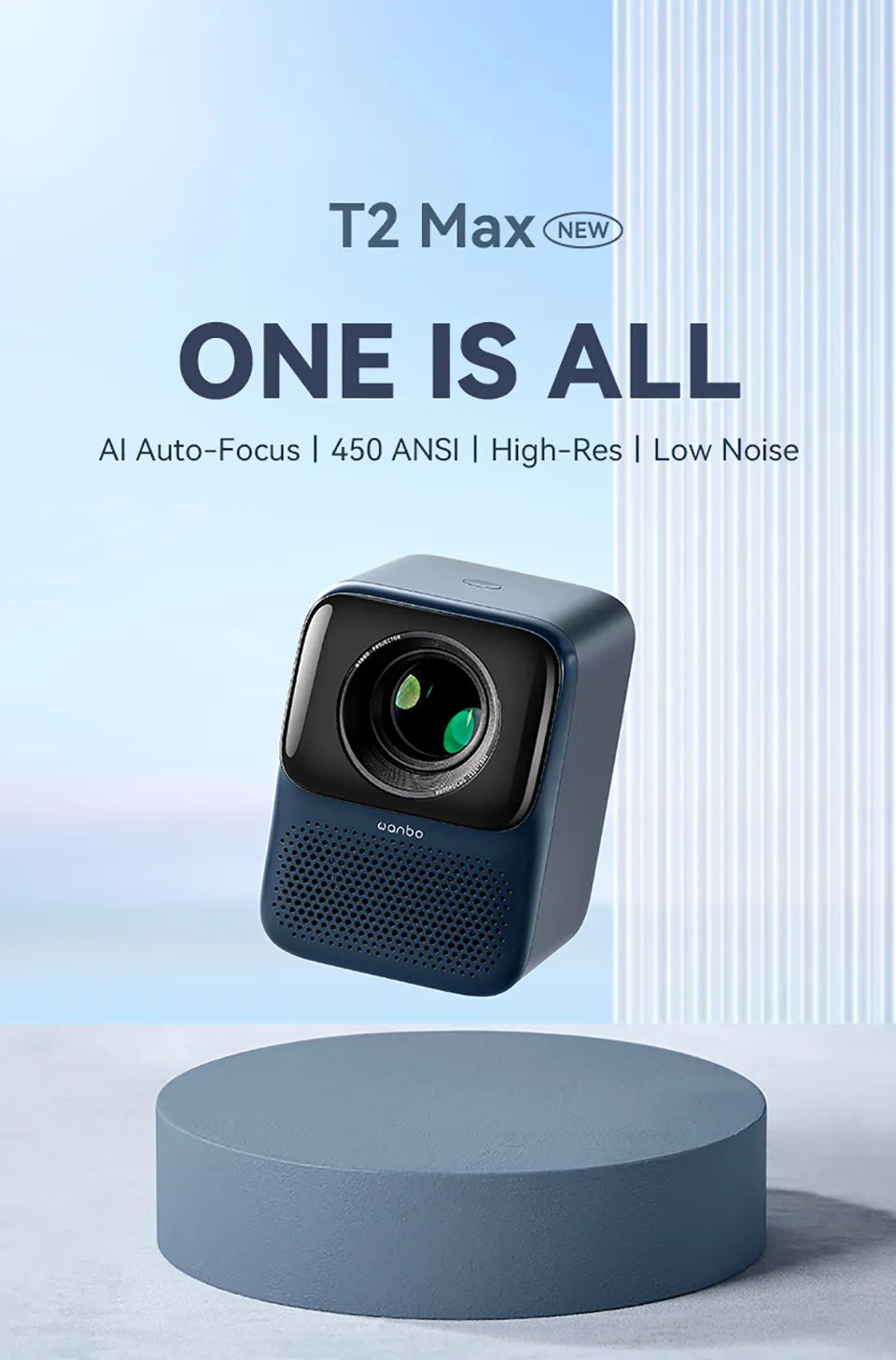 Premium AI Integrated 1080p Full Hd Android 9.0 Mini Wifi Portable Home Smart Projector Theater