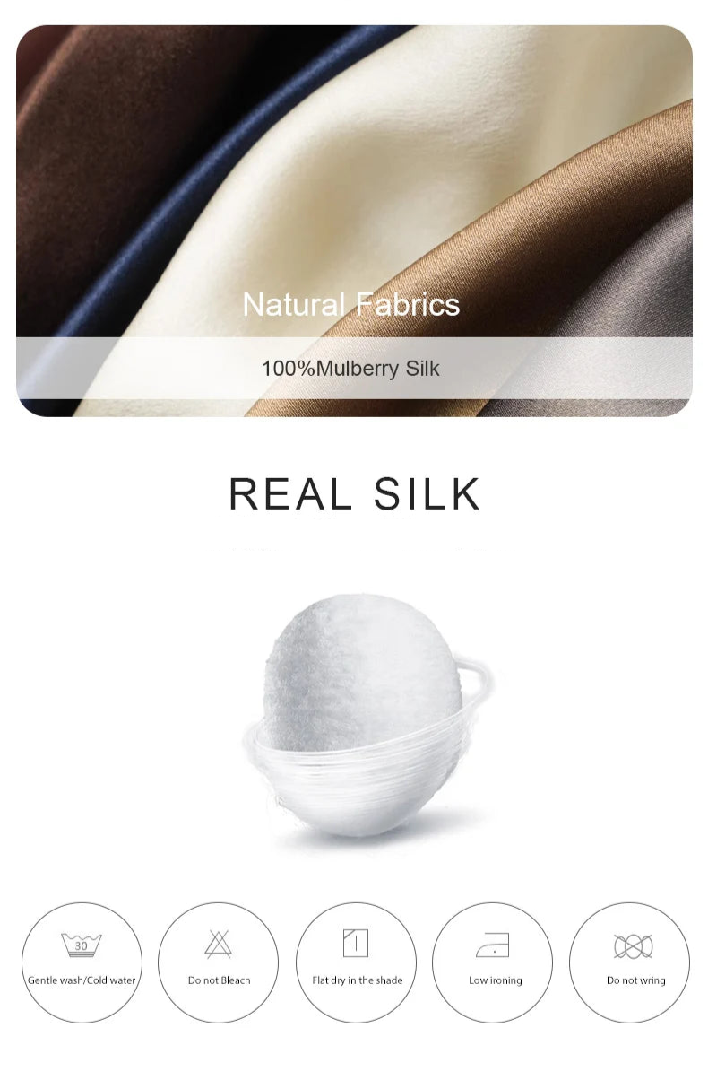 100% Premium Mulberry Silk Women's Long Skirt