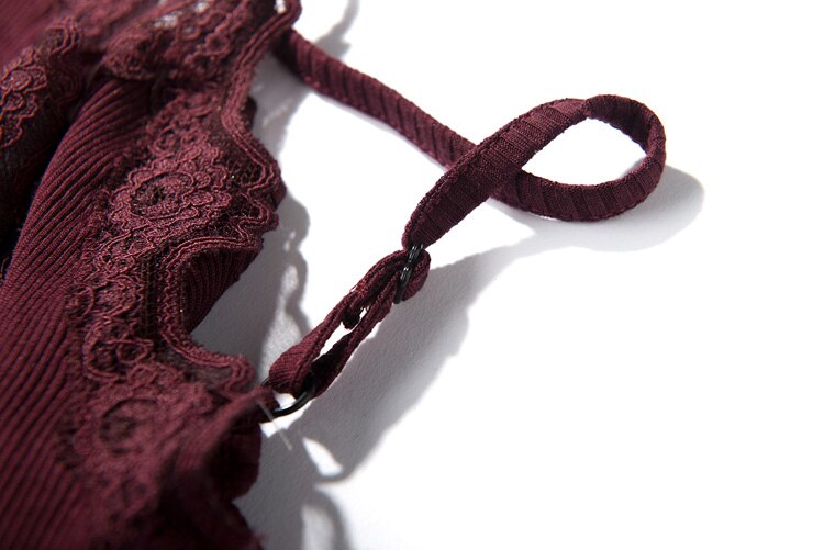 Pure Silk Cotton Blend Lace Camisole