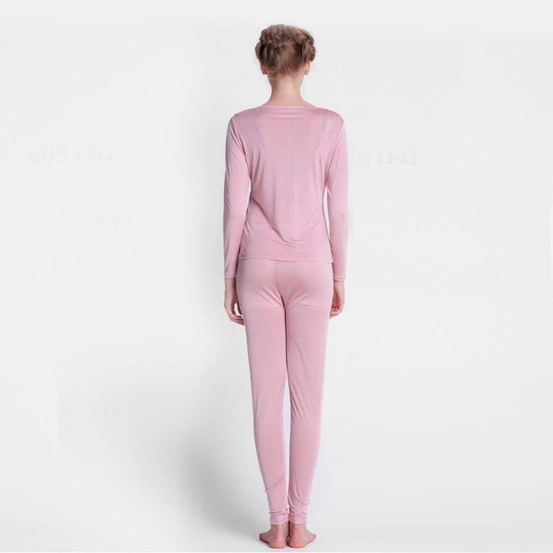 100% Pure Mulberry Silk Women Underwear Set