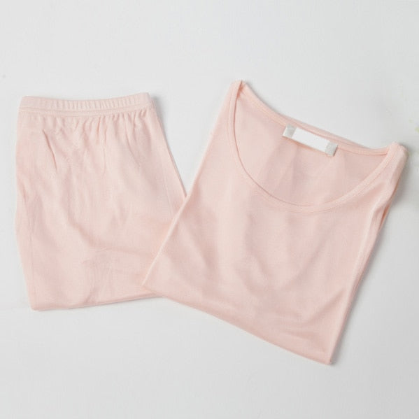 100% Pure Mulberry Silk Women Underwear Set