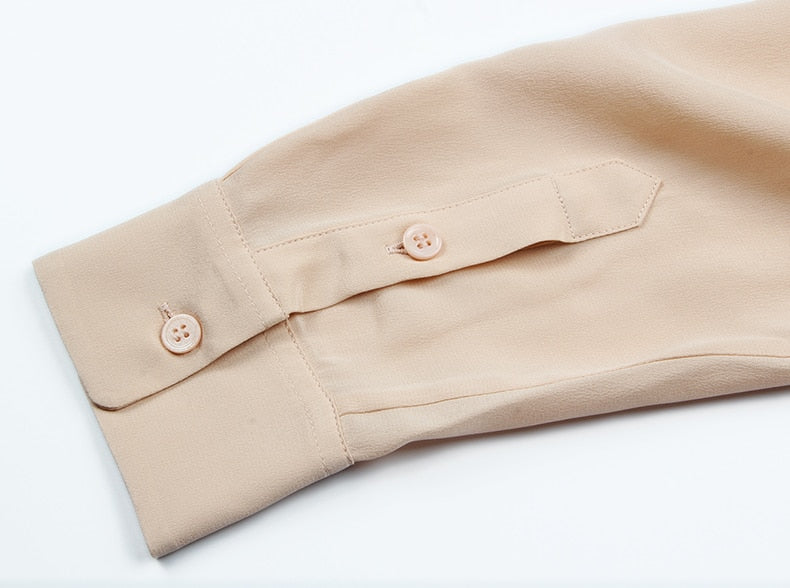 100% Pure Mulberry Chic Waved Shirt