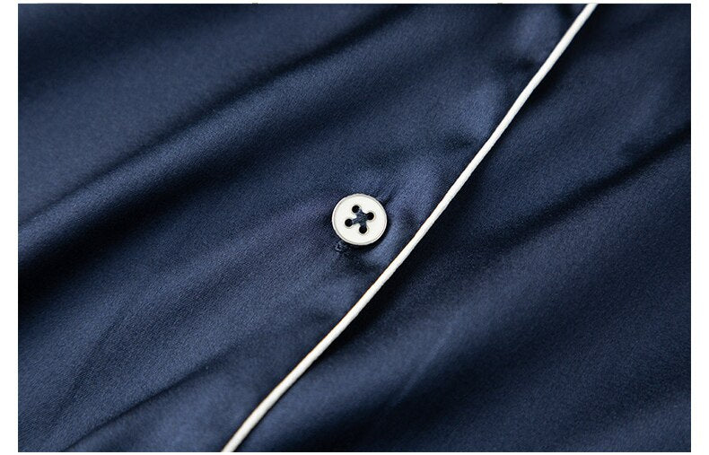 Elegant Pure Mulberry Silk Pajamas