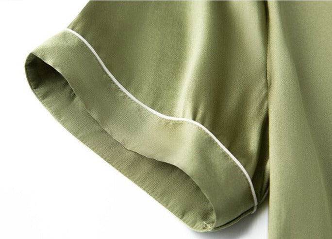 Elegant Pure Mulberry Silk Pajamas