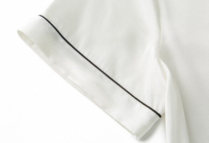 Elegant Pure Mulberry Silk Pajamas