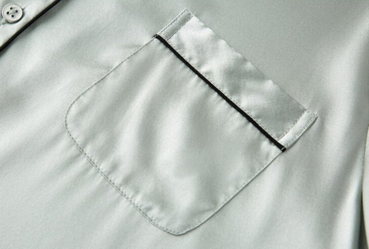 Elegant Pure Mulberry Silk Pajamas
