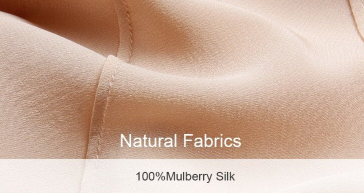 100% Pure Mulberry Chic Waved Shirt