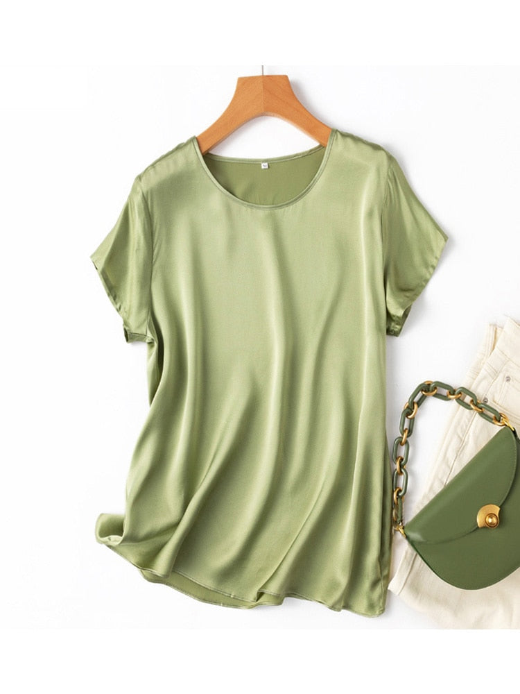 100% Natural Mulberry Silk Summer Top