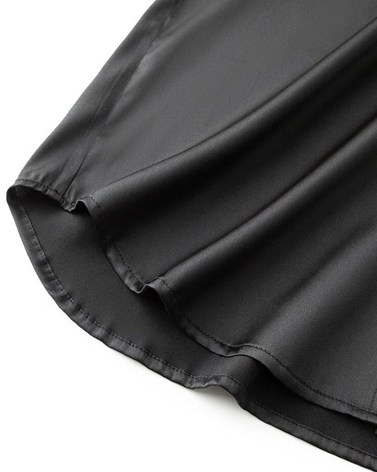 Pure Mulberry Silk Round Collar Women's Shirt
