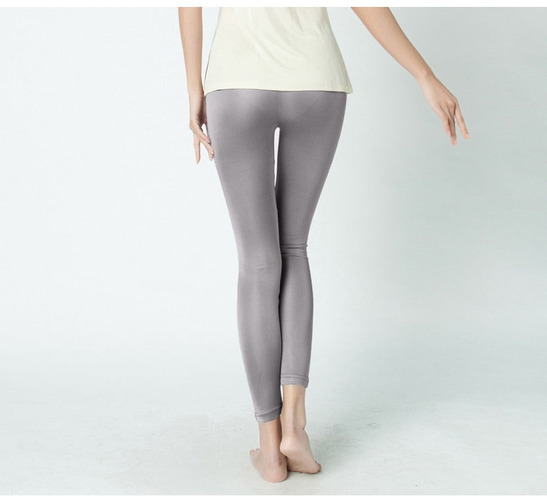 Nature Pure Mulberry Silk Leggings