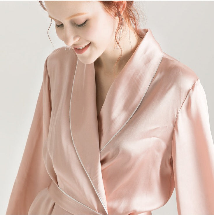 100% Premium Mulberry Silk Pajama Set