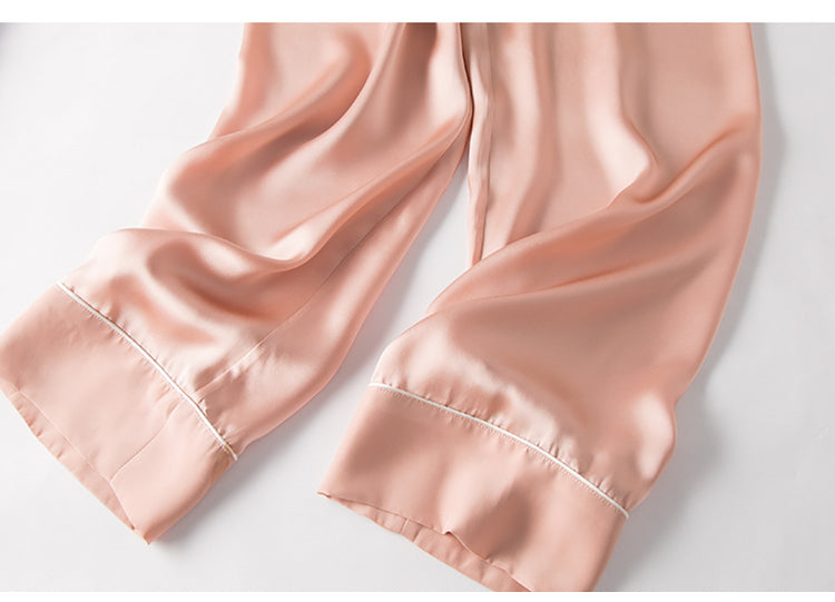 100% Premium Mulberry Silk Pajama Set