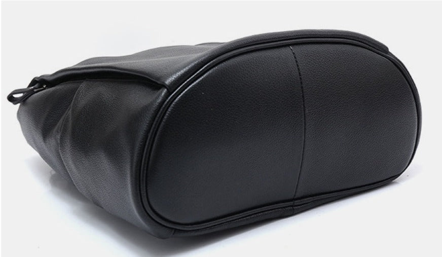 Genuine Leather Anti-theft Women Backpack