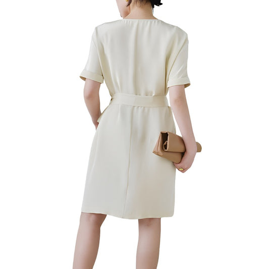 30 Momme Mulberry Silk Elegant Women Dress
