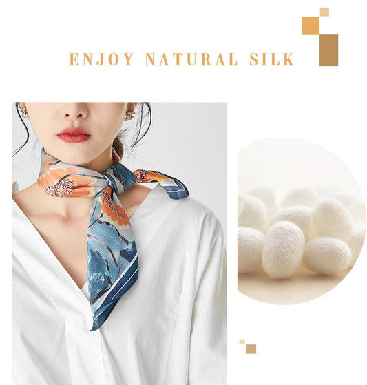 100% Pure Mulberry Silk Soft Scarves