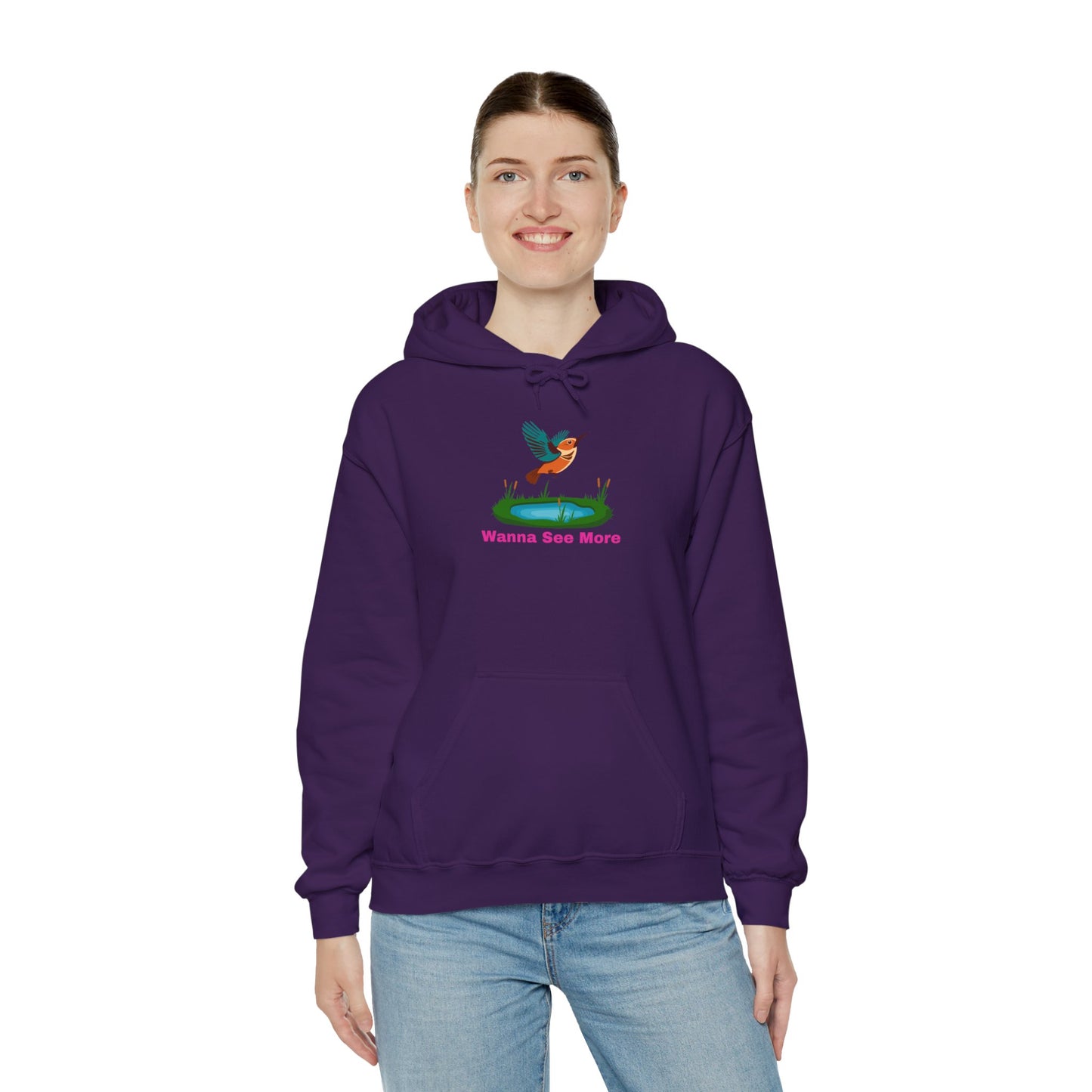 Wanna See More Exclusive Hooded Sweatshirt