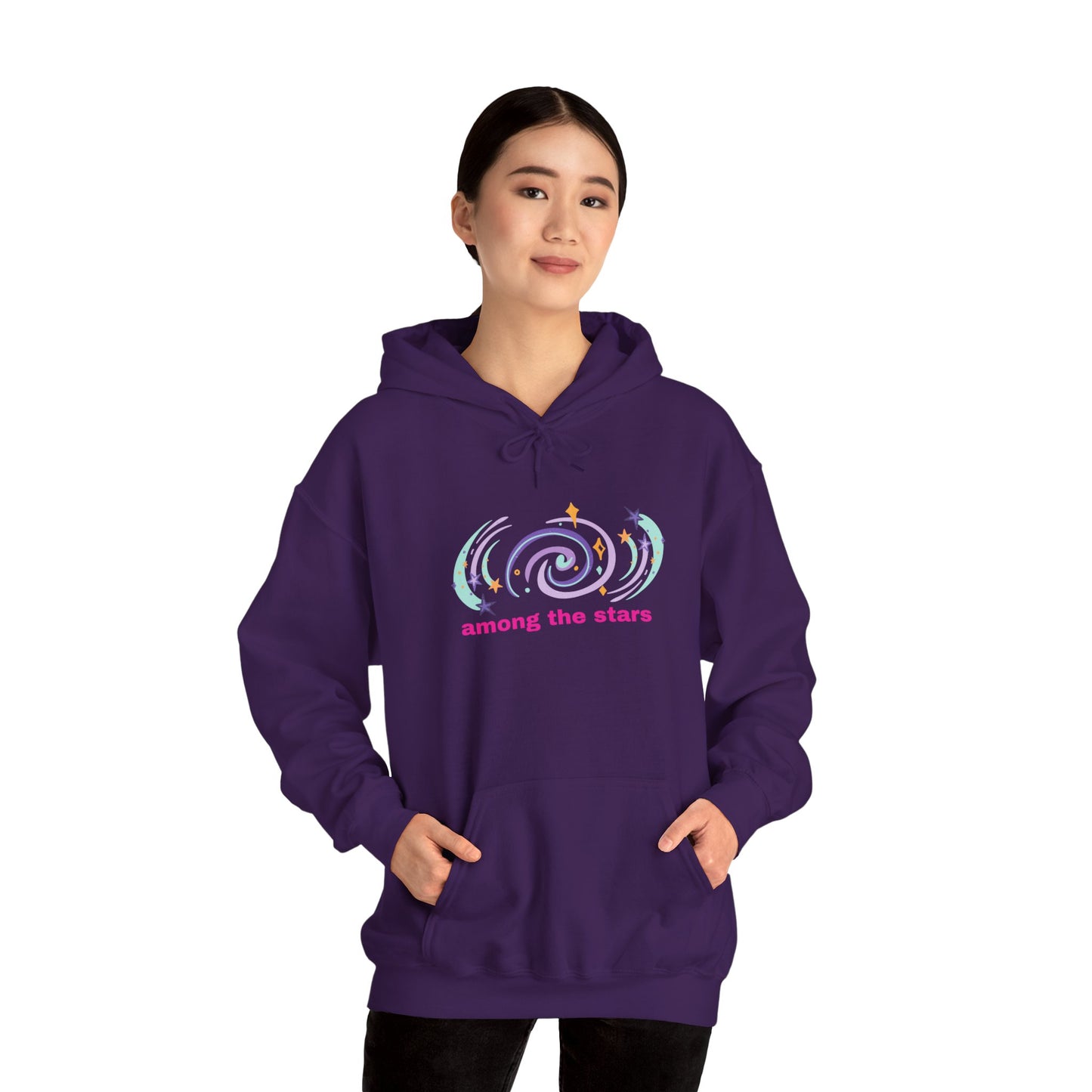 among the stars Exclusive Hooded Sweatshirt