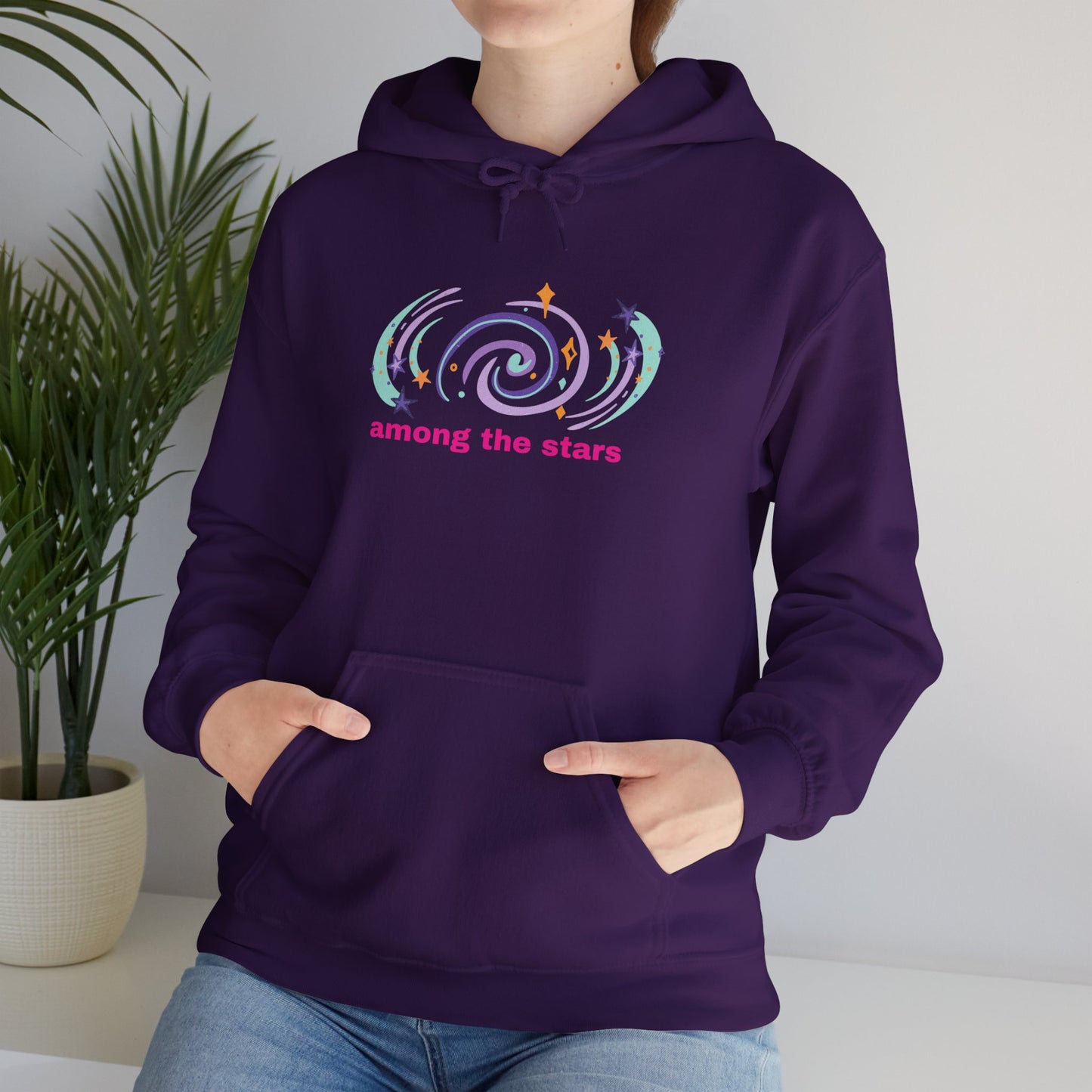 among the stars Exclusive Hooded Sweatshirt