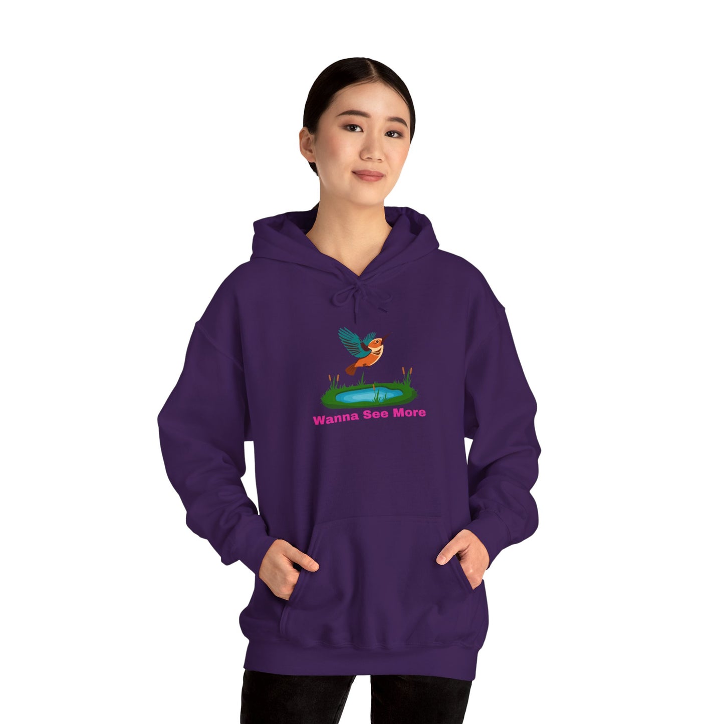 Wanna See More Exclusive Hooded Sweatshirt