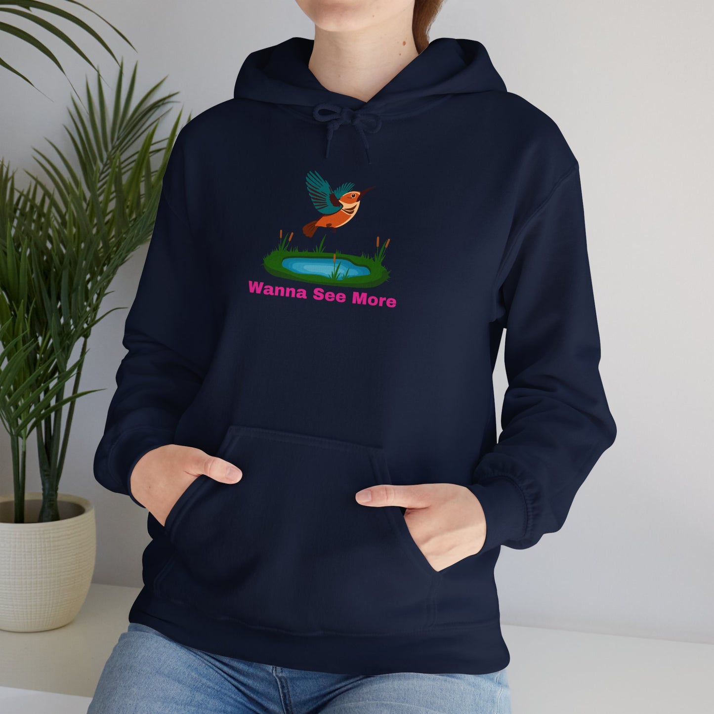 Wanna See More Exclusive Hooded Sweatshirt