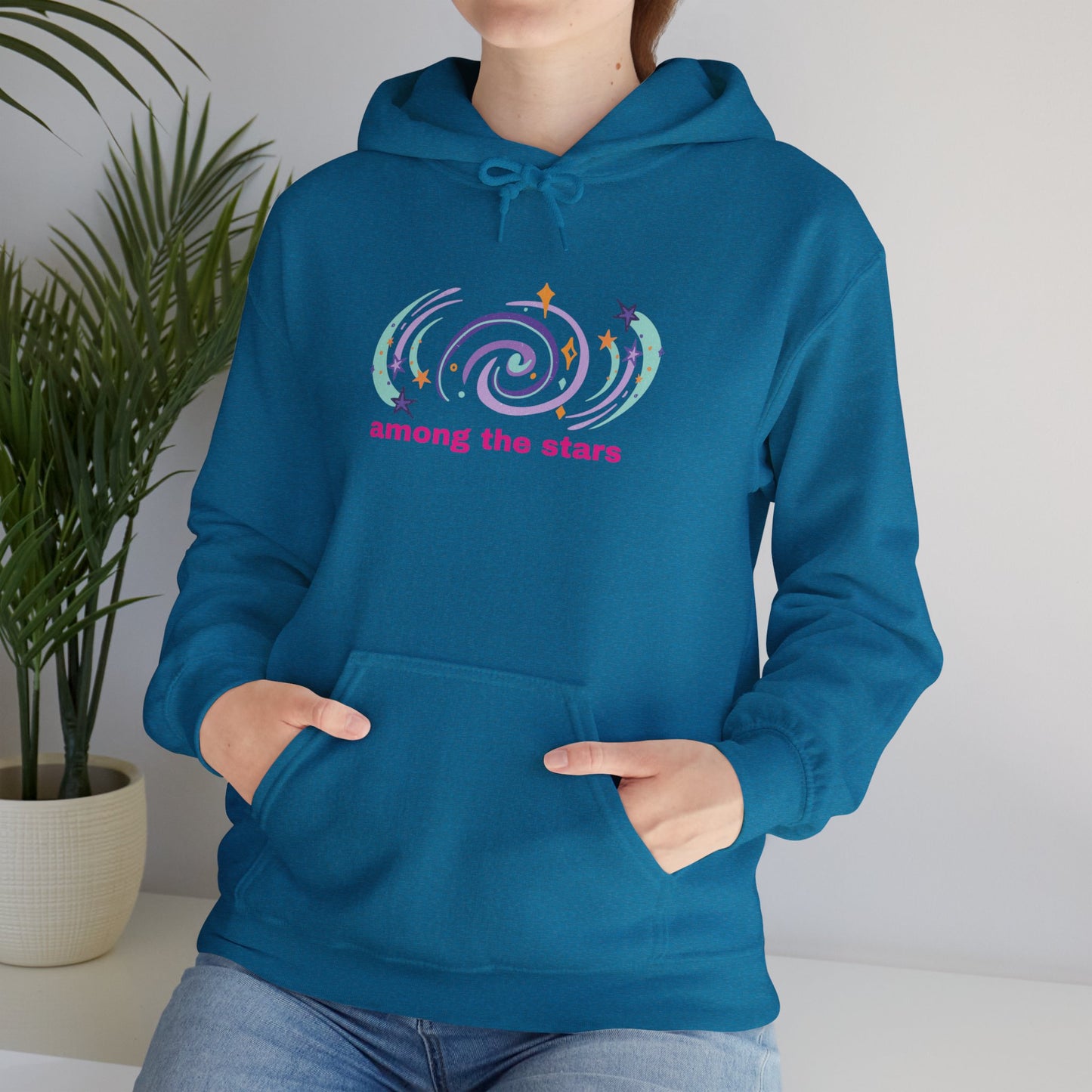 among the stars Exclusive Hooded Sweatshirt