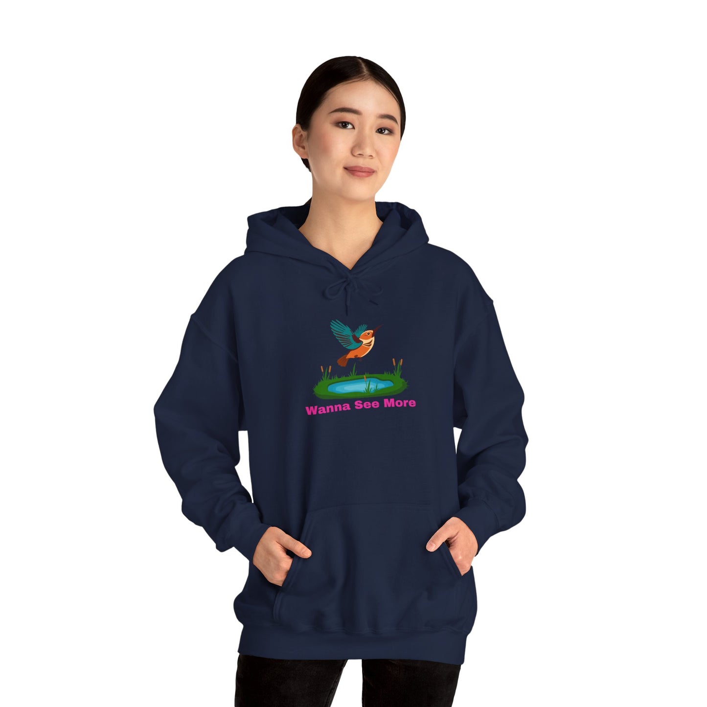 Wanna See More Exclusive Hooded Sweatshirt